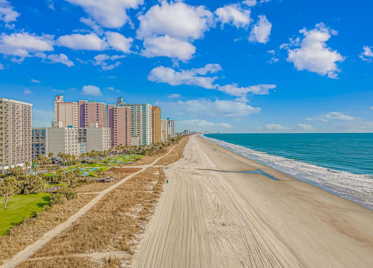Oceanfront 2 Bedroom 3 Bathroom Unit 539-540 - Sleeps 10 Myrtle Beach Kültér fotó